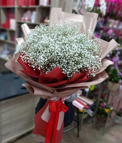 Букет цветов из: Гипсофила в Новокаякенте