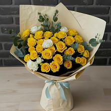 Букет цветов из:  Розы #REPLACE_PRED# Новокаякенте