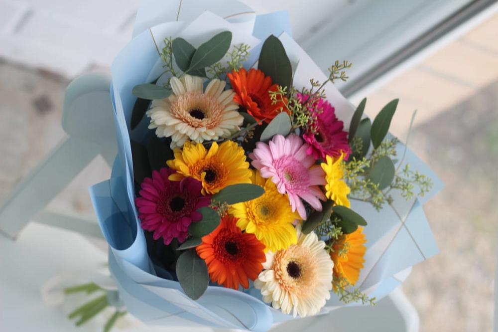 Букет цветов из: Герберы в Новокаякенте