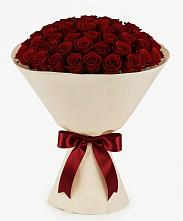 Букет 101 Бордовая роза Блэк Бакарра #REPLACE_PRED# Новокаякенте