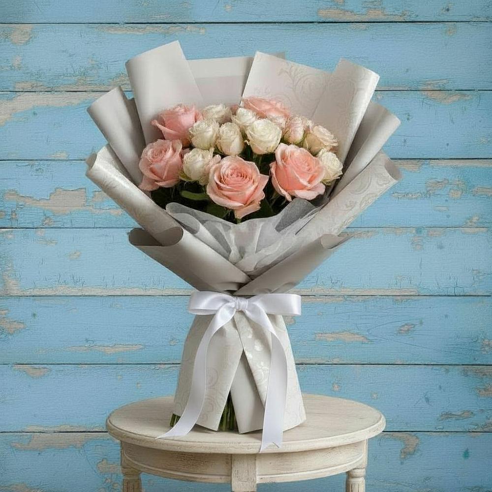 Букет цветов из: Розы в Новокаякенте