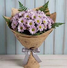 Букет цветов из:  Хризантемы #REPLACE_PRED# Новокаякенте