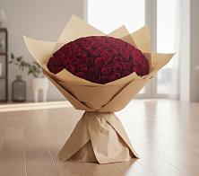 Букет 101 Красная роза #REPLACE_PRED# Новокаякенте