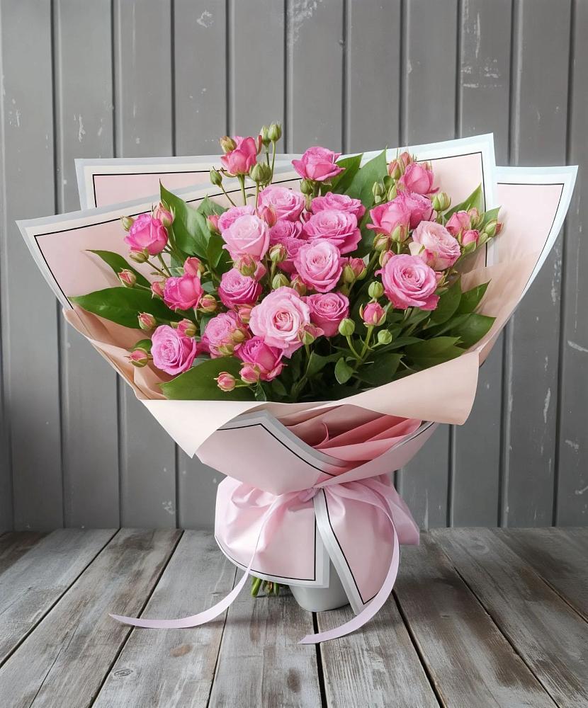 Букет Розовый кустик в Новокаякенте
