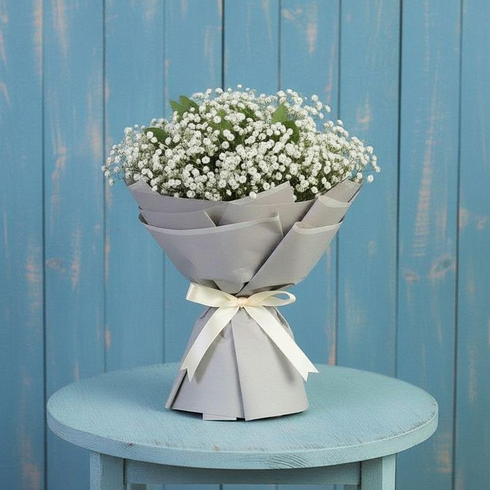 Букет цветов из: Гипсофила в Новокаякенте