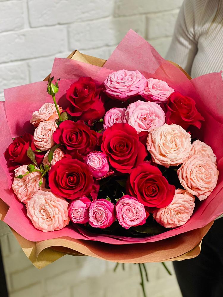 Букет цветов из: Розы в Новокаякенте