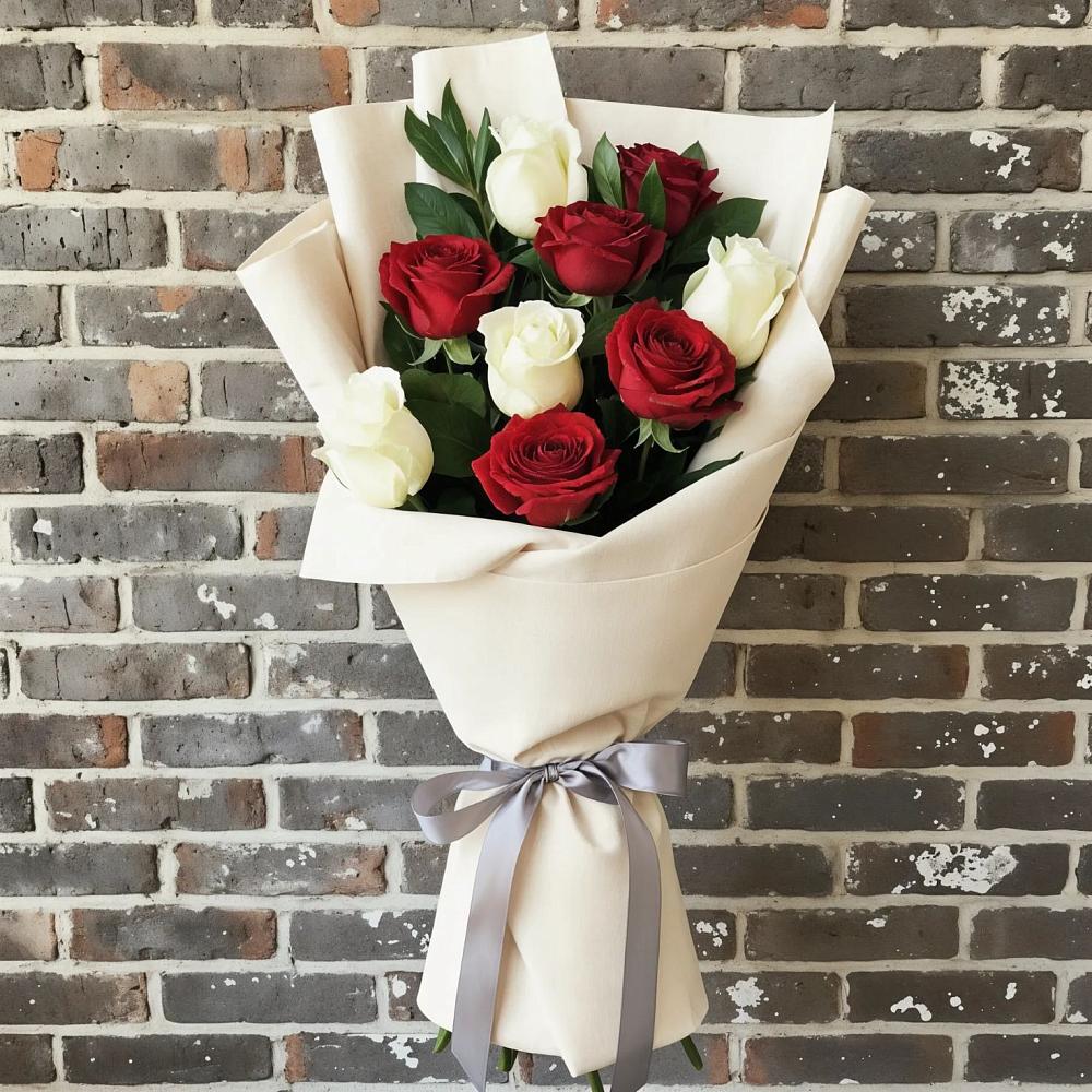 Букет цветов из: Розы в Новокаякенте