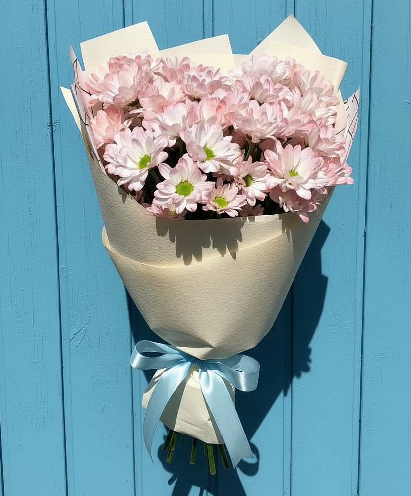 Букет цветов из: Хризантемы в Новокаякенте