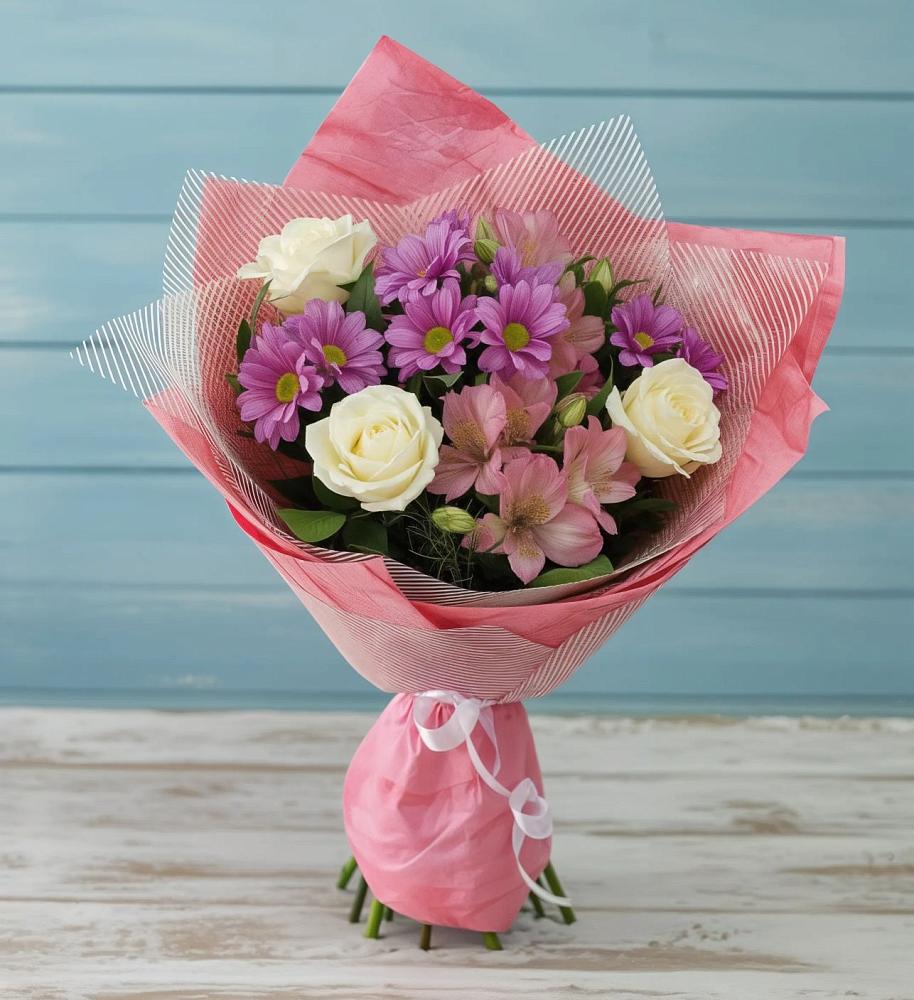 Букет цветов из: Герберы в Новокаякенте