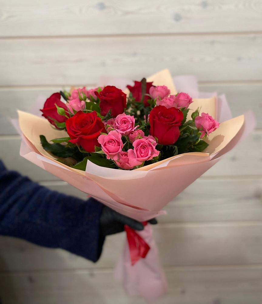 Букет цветов из: Розы в Новокаякенте