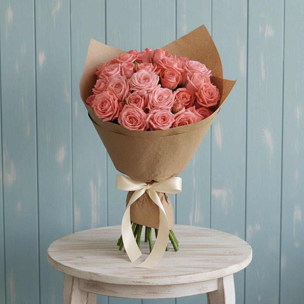 Букет цветов из: Розы в Новокаякенте