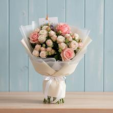 Букет цветов из:  Розы #REPLACE_PRED# Новокаякенте