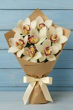 Букет цветов из:  Орхидеи и Розы в Новокаякенте